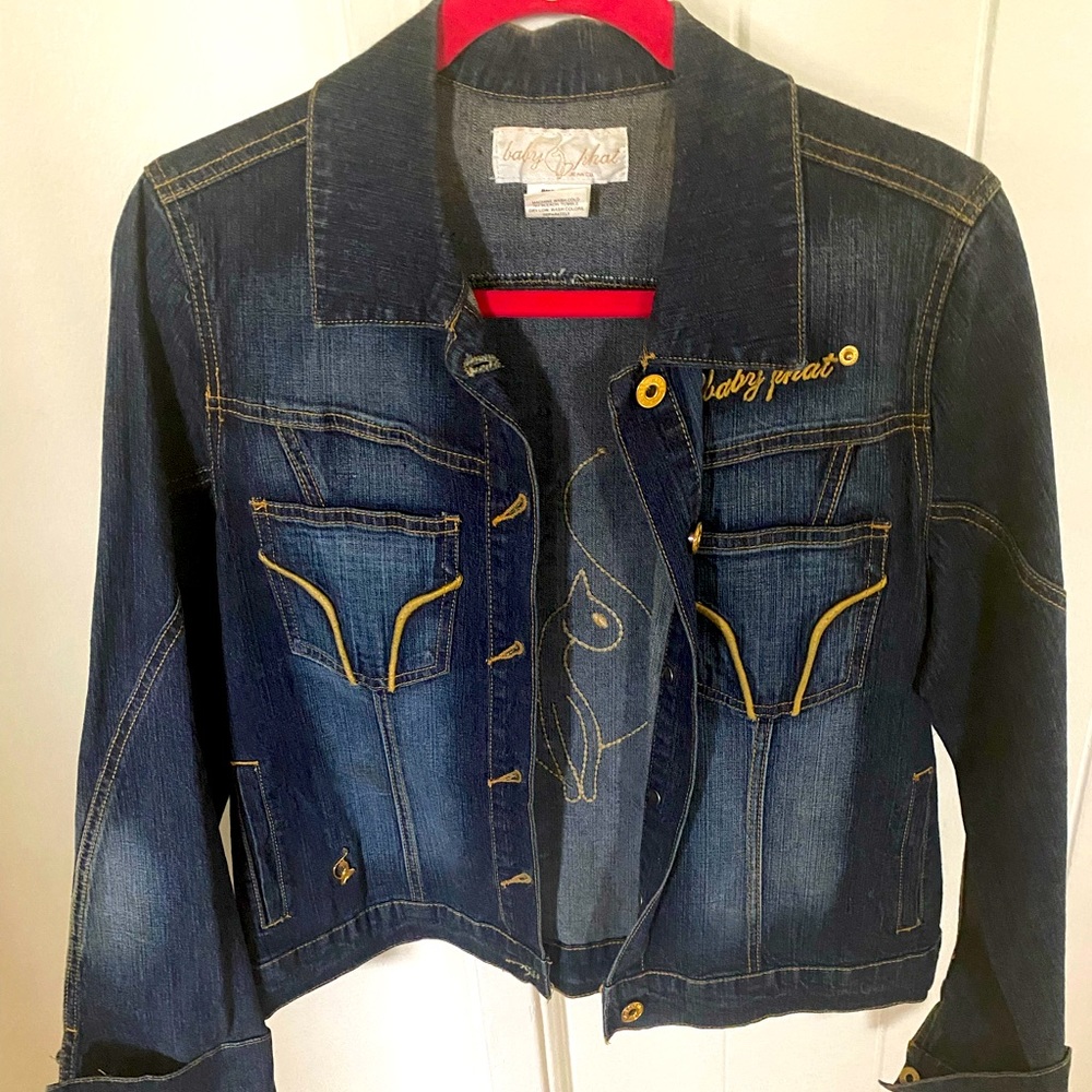 Jeans jacket “vintage” mint condition Baby Phat